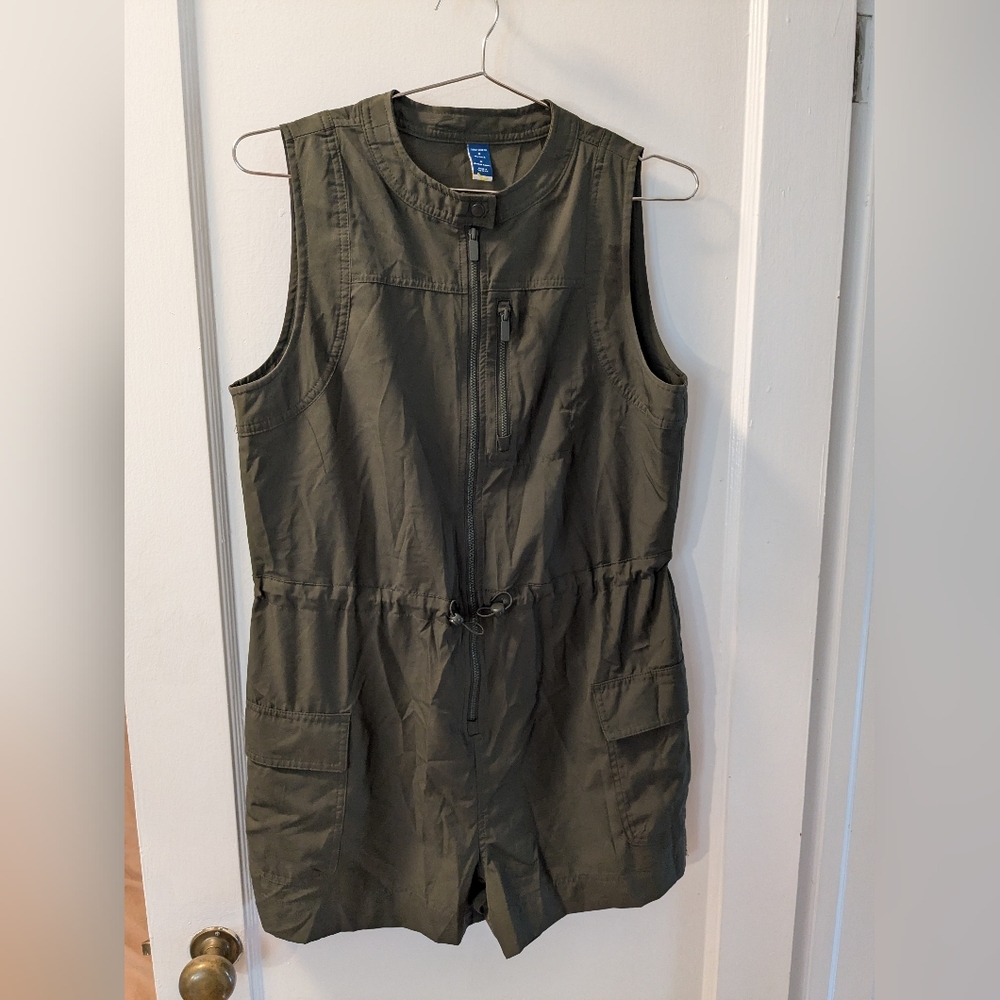 Old Navy Short Jumpsuit - Forest Green